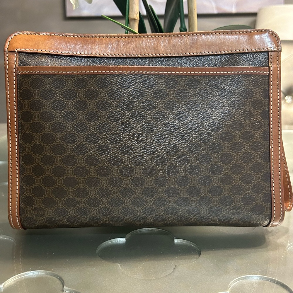 CELINE Macadam Clutch Wristlet Bag - Picture 4 of 16